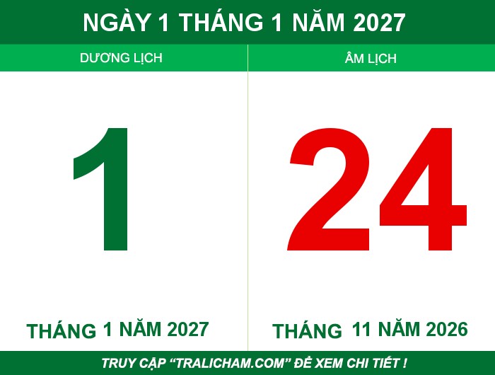 Ngày 1 tháng 1 năm 2027