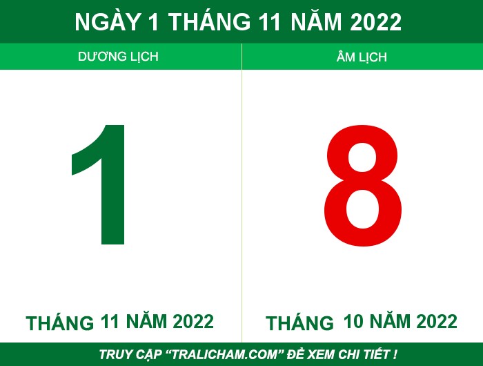 Ngày 1 tháng 11 năm 2022