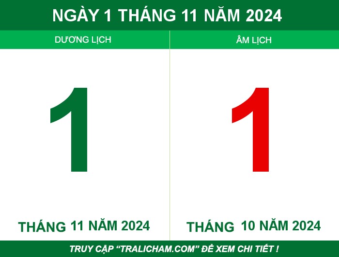 Ngày 1 tháng 11 năm 2024