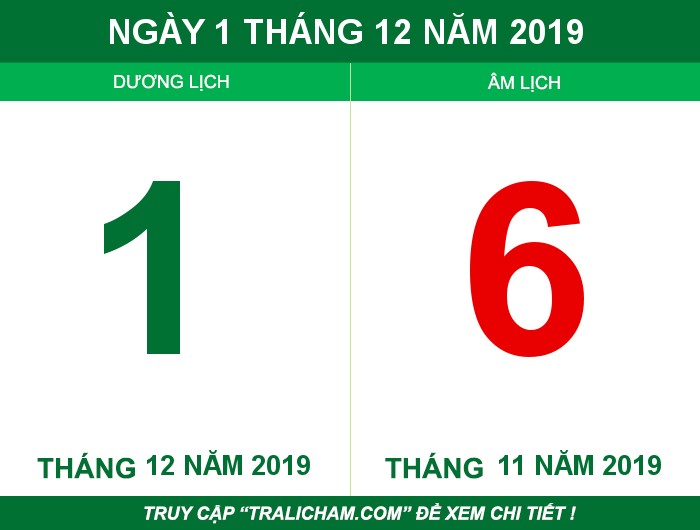 Ngày 1 tháng 12 năm 2019