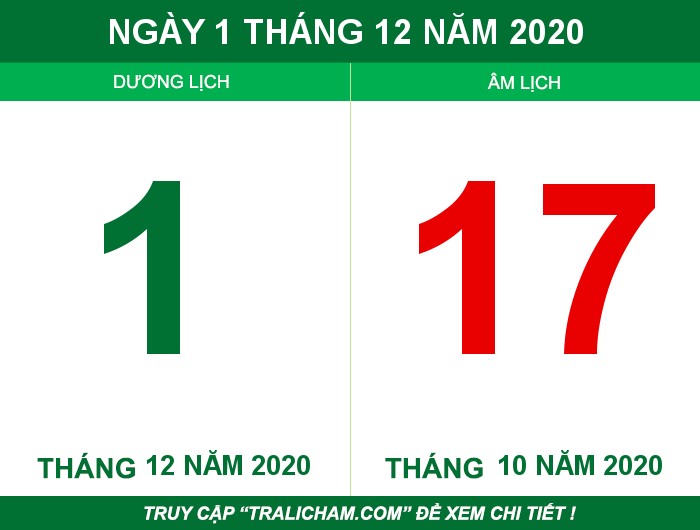 Ngày 1 tháng 12 năm 2020