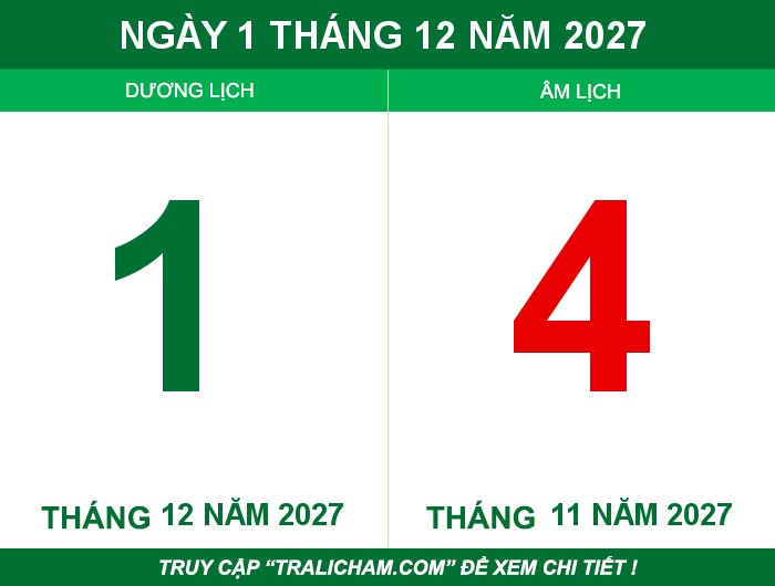 Ngày 1 tháng 12 năm 2027