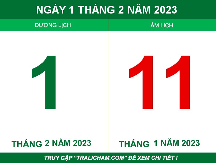 Ngày 1 tháng 2 năm 2023