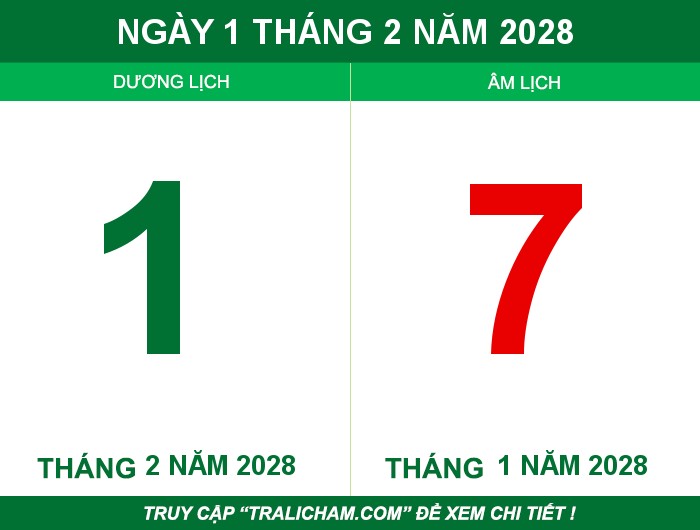 Ngày 1 tháng 2 năm 2028
