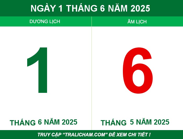 Ngày 1 tháng 6 năm 2025