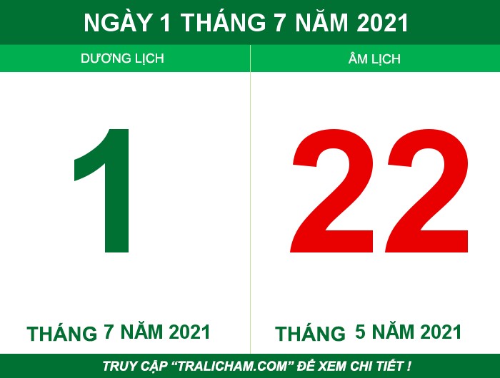 Ngày 1 tháng 7 năm 2021