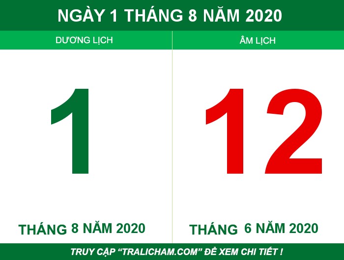 Ngày 1 tháng 8 năm 2020