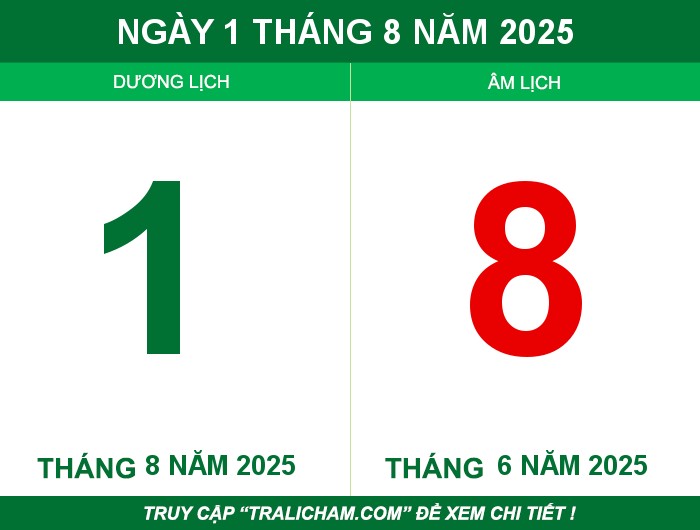 Ngày 1 tháng 8 năm 2025