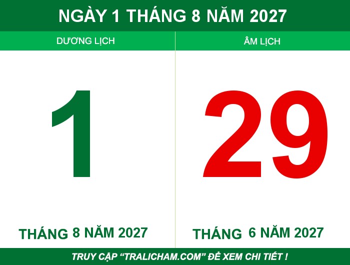 Ngày 1 tháng 8 năm 2027