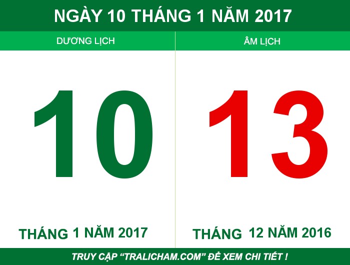 Ngày 10 tháng 1 năm 2017