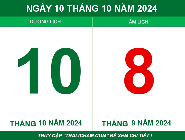 Ngày 10 tháng 10 năm 2024