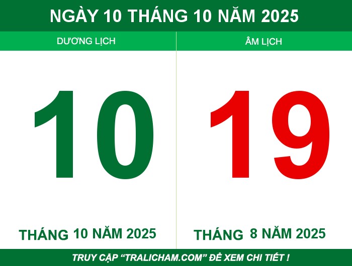 Ngày 10 tháng 10 năm 2025