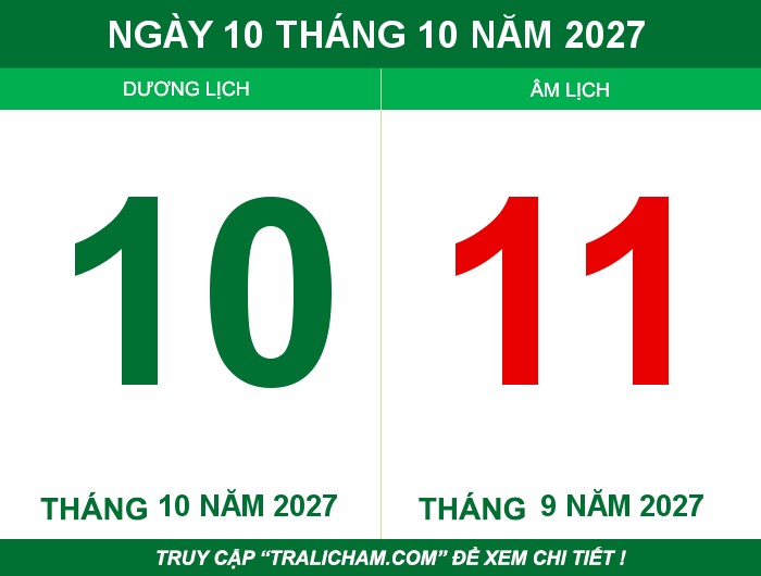 Ngày 10 tháng 10 năm 2027