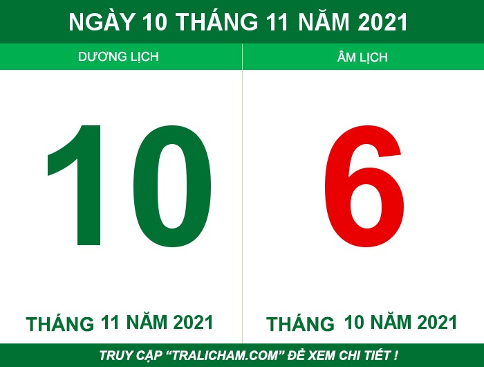 Ngày 10 tháng 11 năm 2021