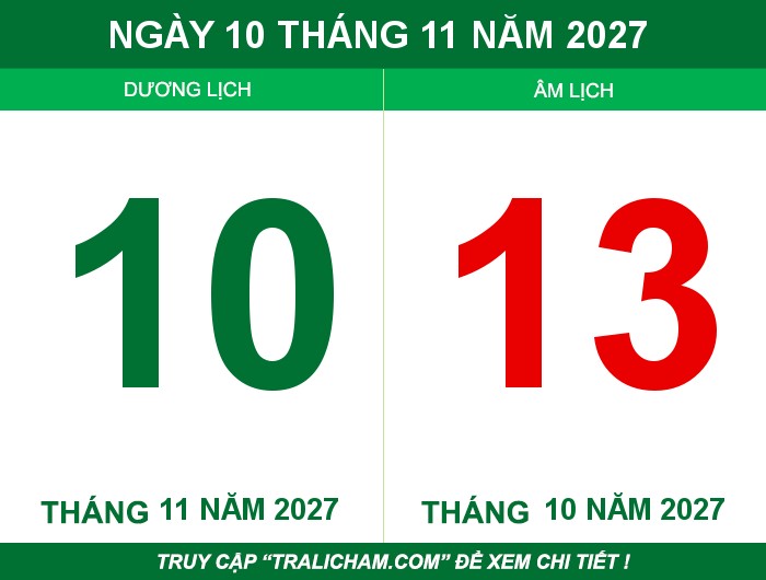 Ngày 10 tháng 11 năm 2027