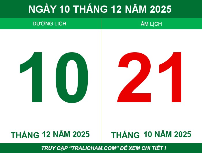 Ngày 10 tháng 12 năm 2025