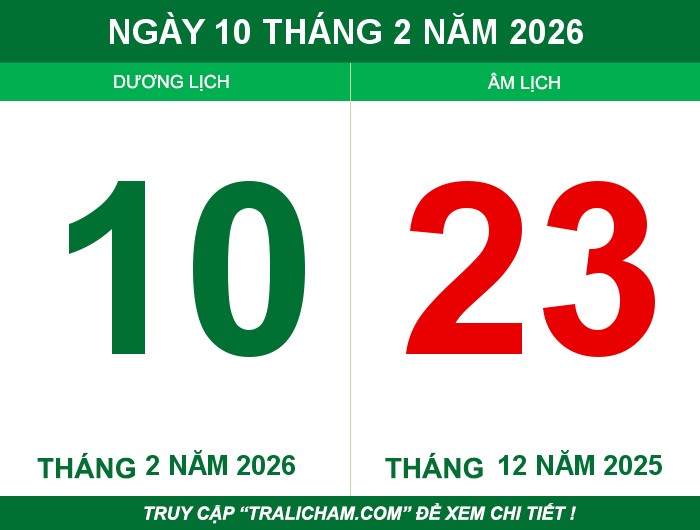 Ngày 10 tháng 2 năm 2026