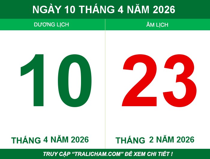 Ngày 10 tháng 4 năm 2026