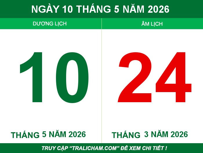 Ngày 10 tháng 5 năm 2026