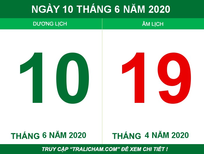 Ngày 10 tháng 6 năm 2020