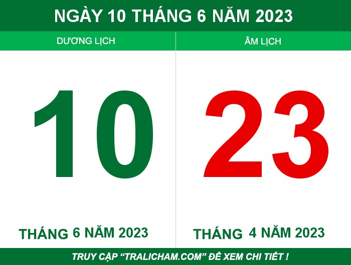 Ngày 10 tháng 6 năm 2023