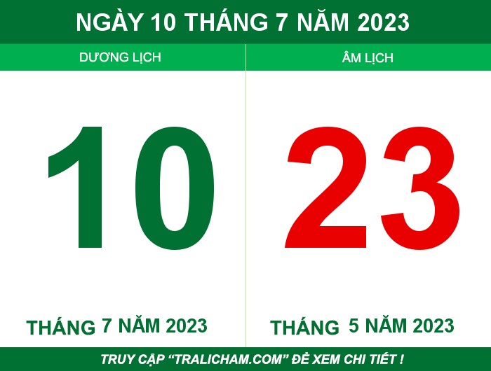 Ngày 10 tháng 7 năm 2023