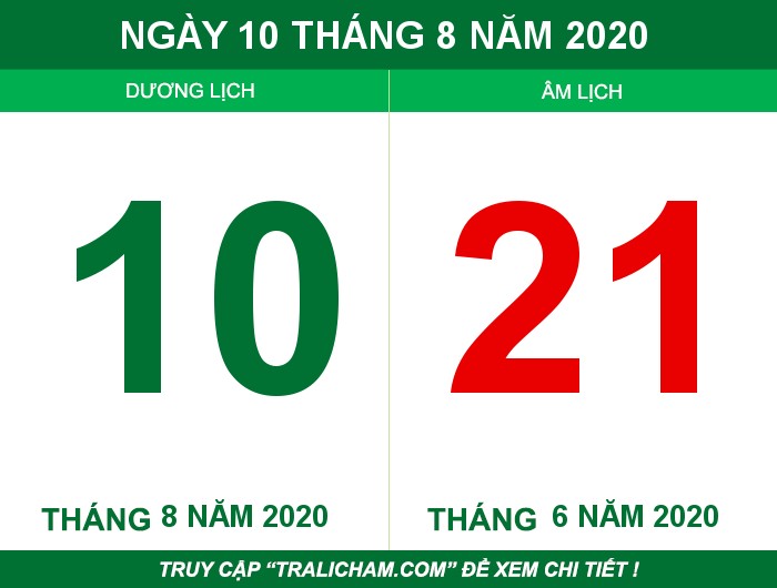Ngày 10 tháng 8 năm 2020