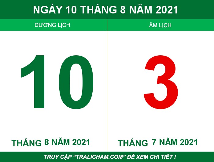 Ngày 10 tháng 8 năm 2021