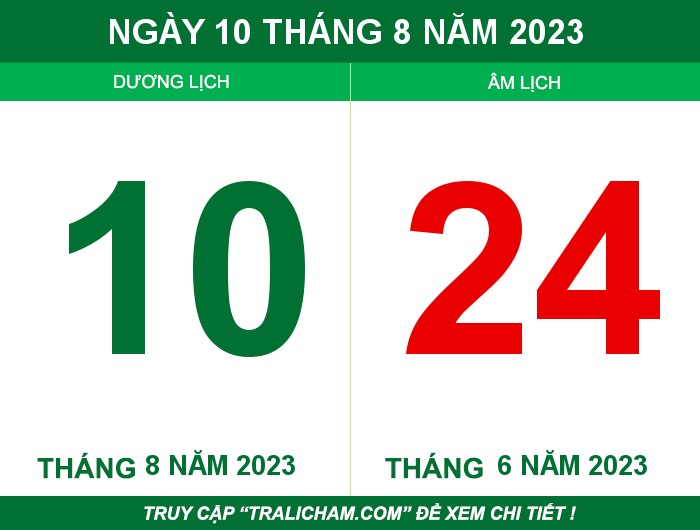 Ngày 10 tháng 8 năm 2023