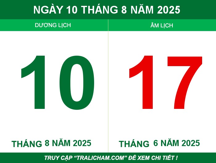 Ngày 10 tháng 8 năm 2025