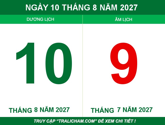 Ngày 10 tháng 8 năm 2027