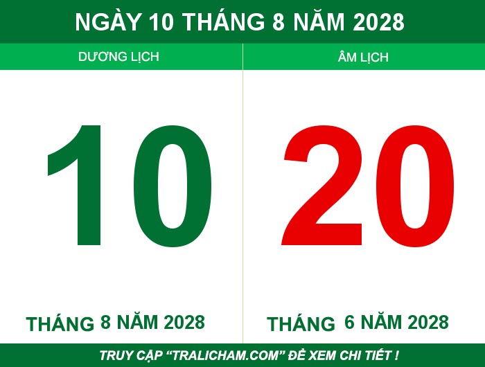 Ngày 10 tháng 8 năm 2028