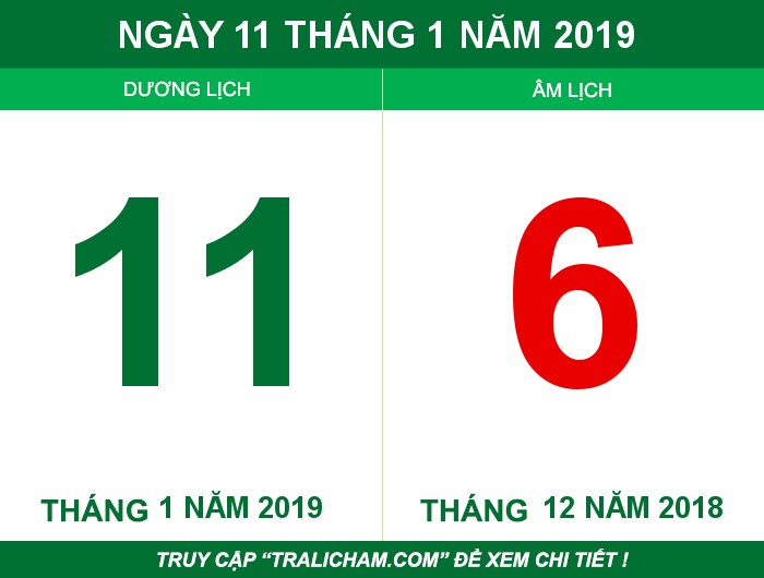Ngày 11 tháng 1 năm 2019