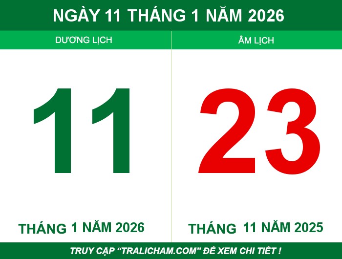 Ngày 11 tháng 1 năm 2026