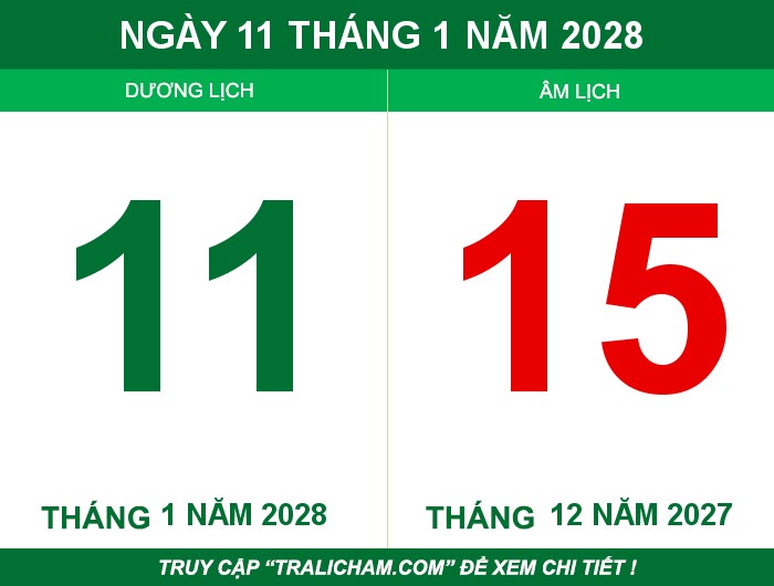 Ngày 11 tháng 1 năm 2028