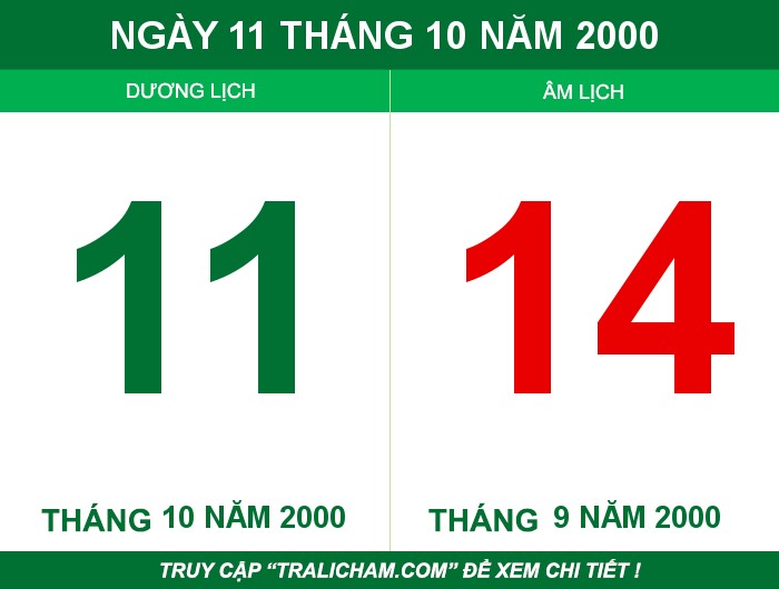 Ngày 11 tháng 10 năm 2000