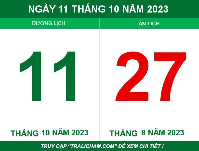 Ngày 11 tháng 10 năm 2023