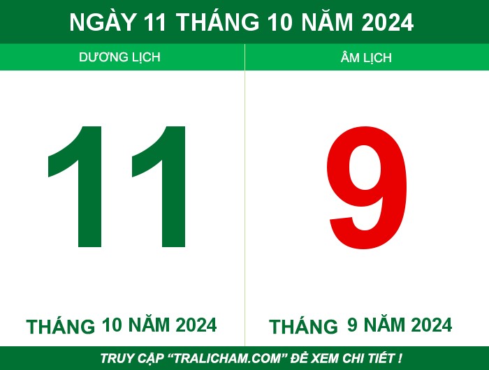 Ngày 11 tháng 10 năm 2024