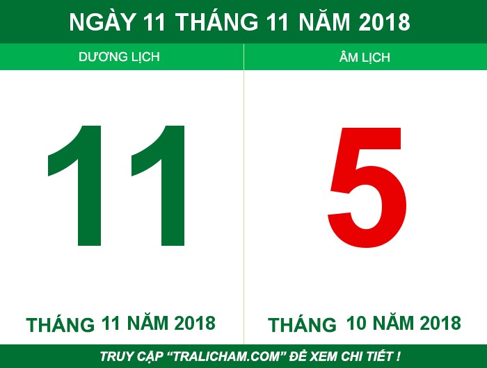 Ngày 11 tháng 11 năm 2018