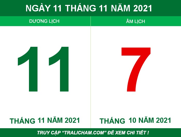 Ngày 11 tháng 11 năm 2021
