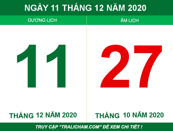Ngày 11 tháng 12 năm 2020