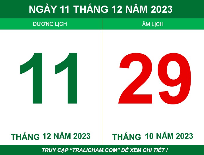 Ngày 11 tháng 12 năm 2023