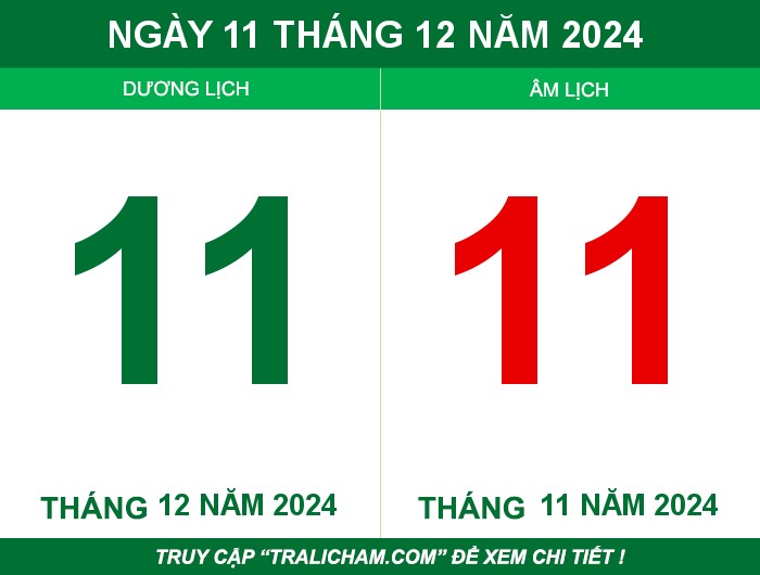 Ngày 11 tháng 12 năm 2024