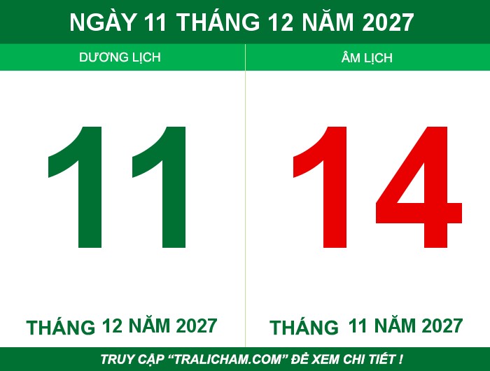 Ngày 11 tháng 12 năm 2027