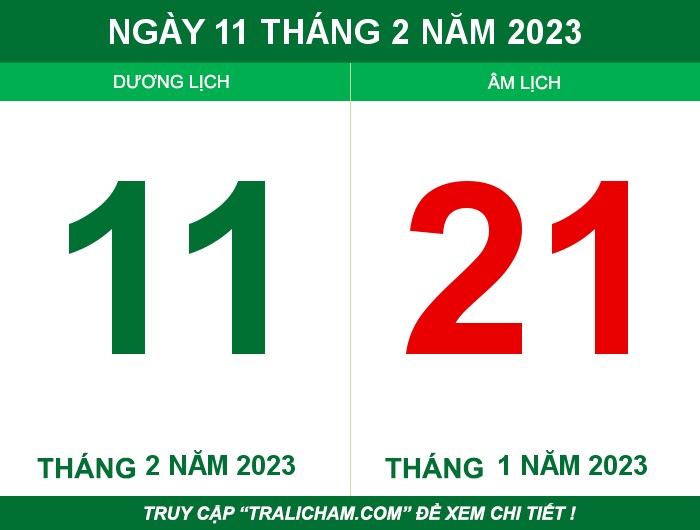 Ngày 11 tháng 2 năm 2023