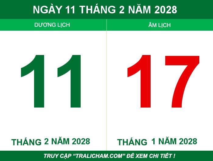 Ngày 11 tháng 2 năm 2028