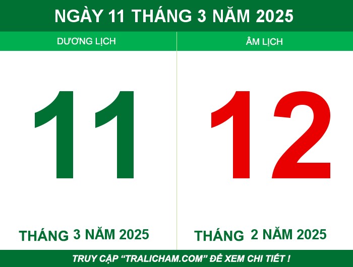 Ngày 11 tháng 3 năm 2025