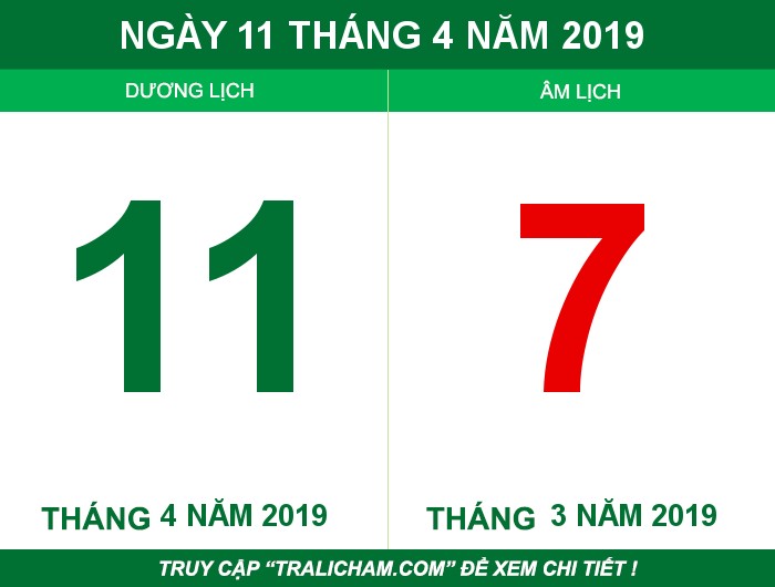 Ngày 11 tháng 4 năm 2019