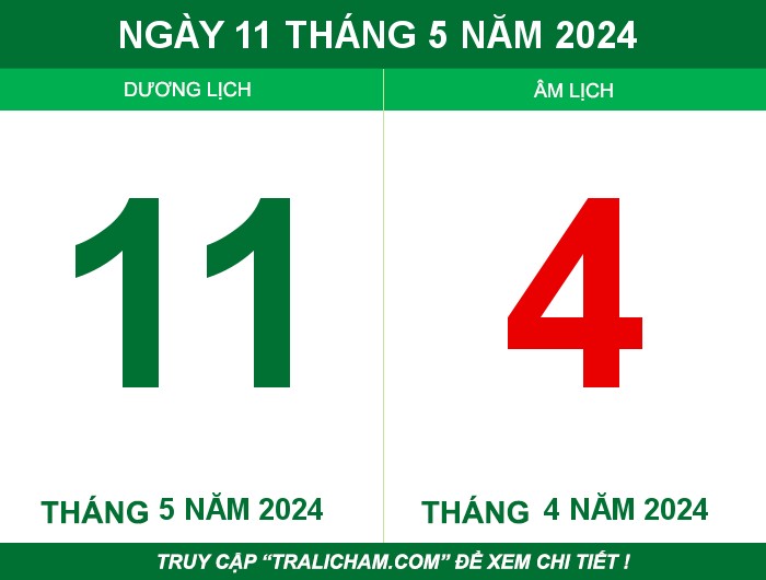 Ngày 11 tháng 5 năm 2024