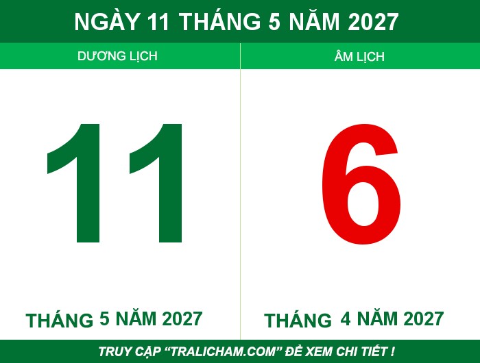 Ngày 11 tháng 5 năm 2027